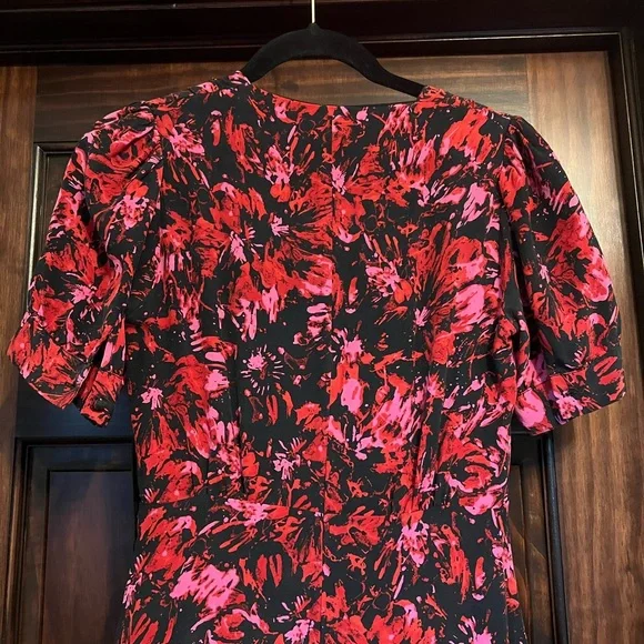 Kooples Mid Length Multi Color Button Down Side zip Size 2 (Medium) - Picture 4 of 10